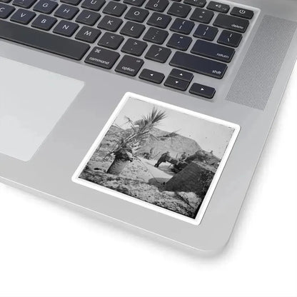 Charleston, S.C. Mounted Gun, Parapet of Fort Moultrie (U.S. Civil War) STICKER Vinyl Kiss-Cut Decal - The Sticker Space