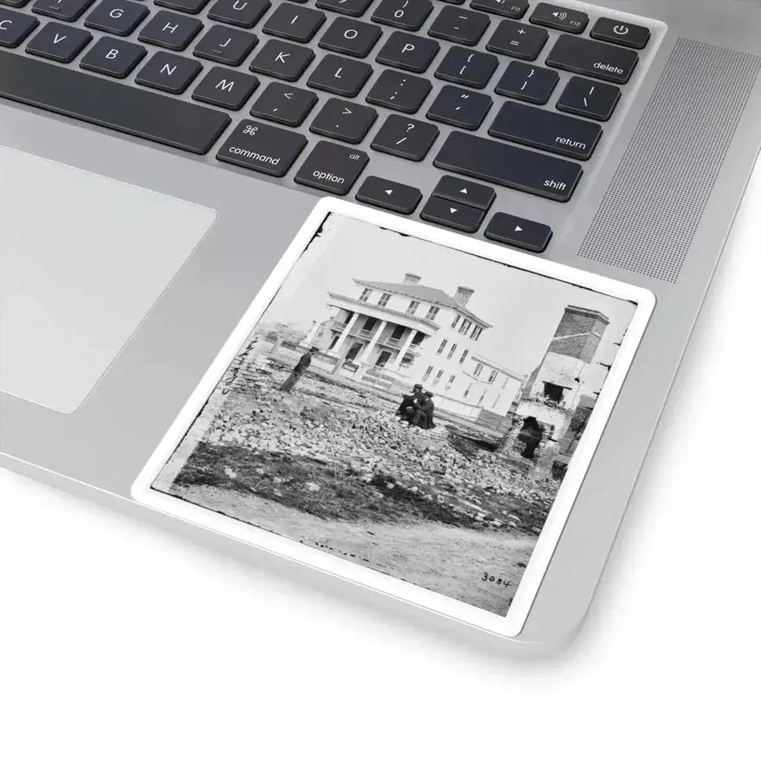 Charleston, S.C. O'connor House; Another View (U.S. Civil War) STICKER Vinyl Kiss-Cut Decal - The Sticker Space