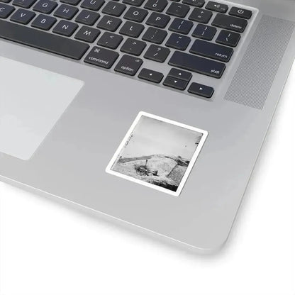 Charleston, S.C. Parapet of Fort Sumter Looking Toward Morris Island (U.S. Civil War) STICKER Vinyl Kiss-Cut Decal - The Sticker Space
