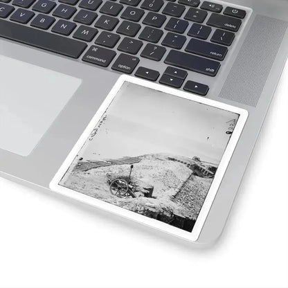 Charleston, S.C. Parapet of Fort Sumter Looking Toward Morris Island (U.S. Civil War) STICKER Vinyl Kiss-Cut Decal - The Sticker Space