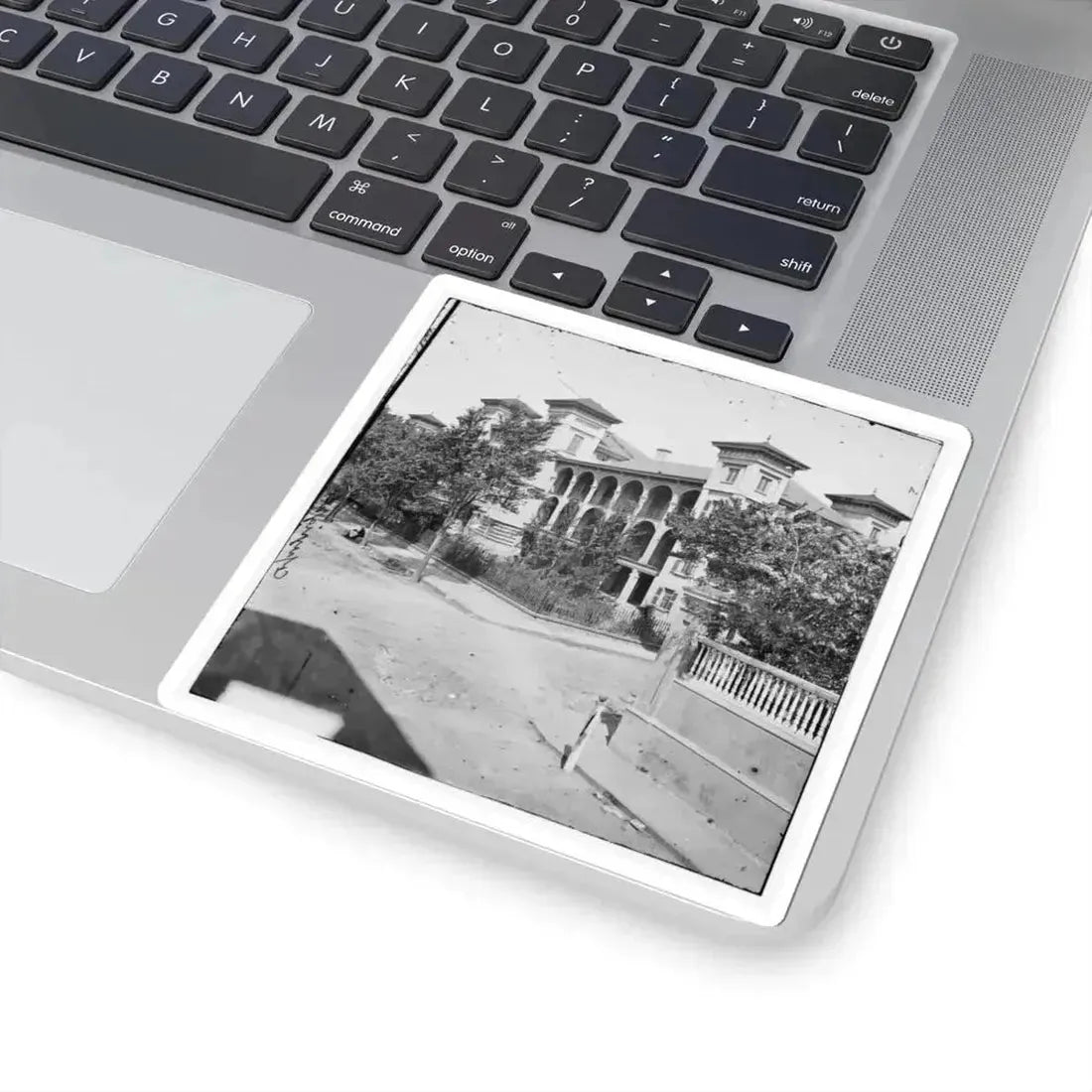 Charleston, S.C. Roper's Hospital; a Closer View (U.S. Civil War) STICKER Vinyl Kiss-Cut Decal - The Sticker Space