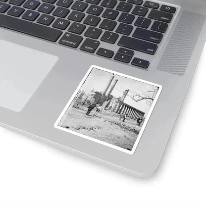 Charleston, S.C. Ruins of the North Eastern Railroad Depot (U.S. Civil War) STICKER Vinyl Kiss-Cut Decal - The Sticker Space