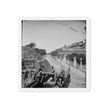 Charleston, S.C. South Battery; Dismantled Blakely Gun In Foreground (U.S. Civil War) Refrigerator Magnet - The Sticker Space