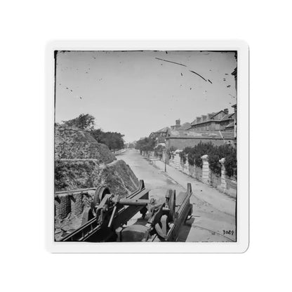 Charleston, S.C. South Battery; Dismantled Blakely Gun In Foreground (U.S. Civil War) Refrigerator Magnet - The Sticker Space