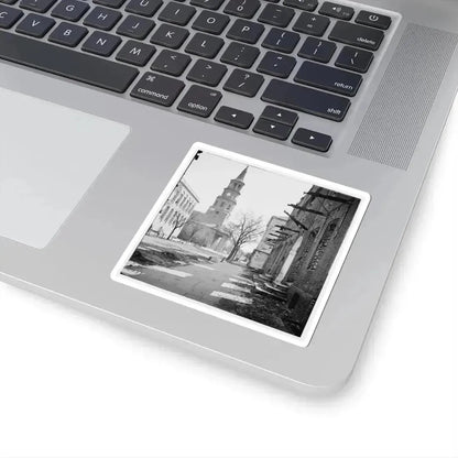 Charleston, S.C. St. Michael's Church (U.S. Civil War) STICKER Vinyl Kiss-Cut Decal - The Sticker Space