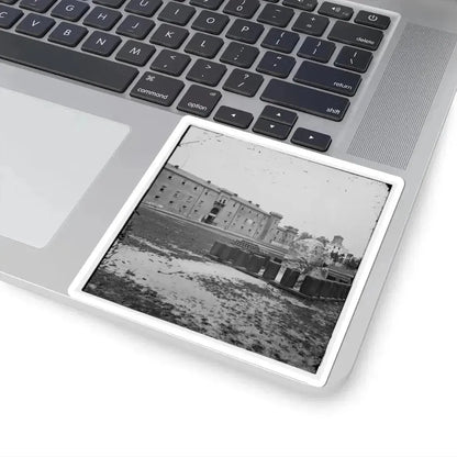 Charleston, S.C. The Citadel Seen Across Marion Square (U.S. Civil War) STICKER Vinyl Kiss-Cut Decal - The Sticker Space