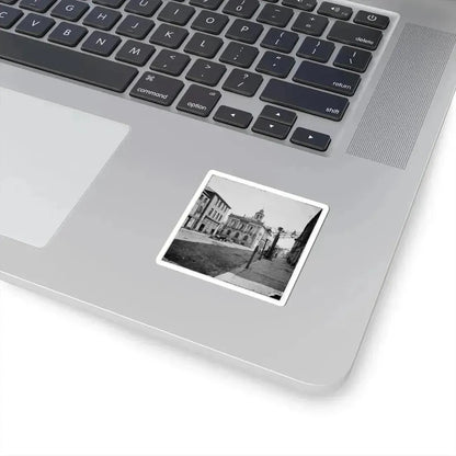 Charleston, S.C. The Post Office (Old Exchange and Custom House, 122 East Bay) (U.S. Civil War) STICKER Vinyl Kiss-Cut Decal - The Sticker Space