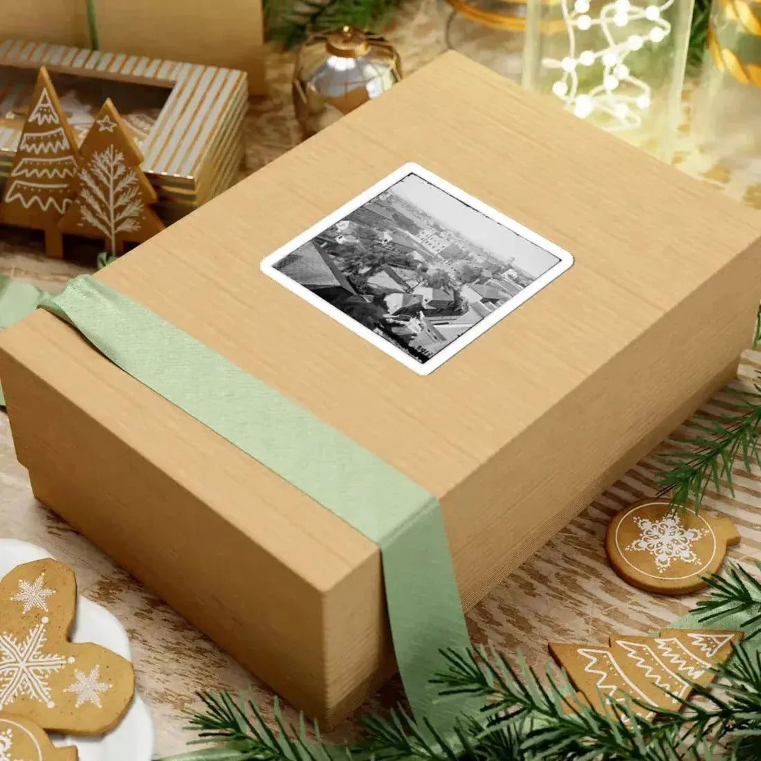 Charleston, S.C. View, From Roof of Orphan Asylum; the Citadel in Middle Distance (U.S. Civil War) STICKER Vinyl Kiss-Cut Decal - The Sticker Space