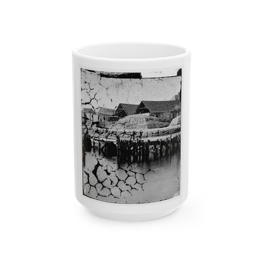 Charleston, South Carolina. Waterfront (U.S. Civil War) White Coffee Mug-15oz-The Sticker Space