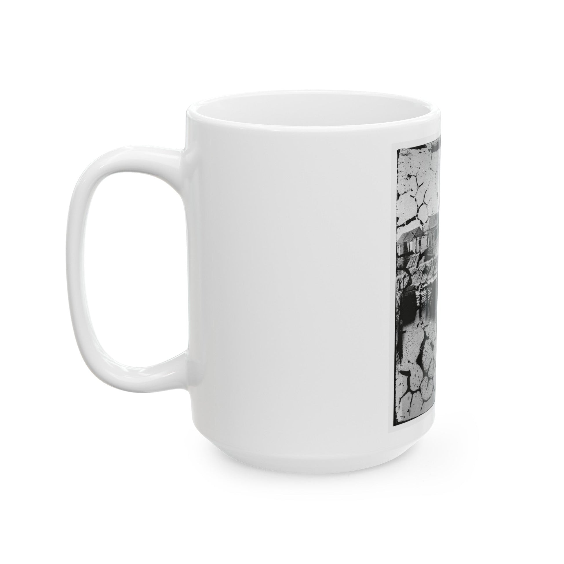 Charleston, South Carolina. Waterfront (U.S. Civil War) White Coffee Mug-The Sticker Space