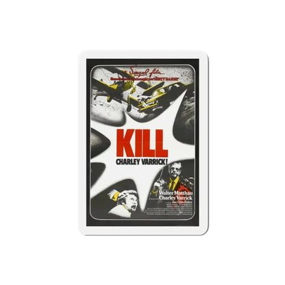 Charley Varrick 1973 2 Movie Poster Refrigerator Magnet 2 Inch - The Sticker Space