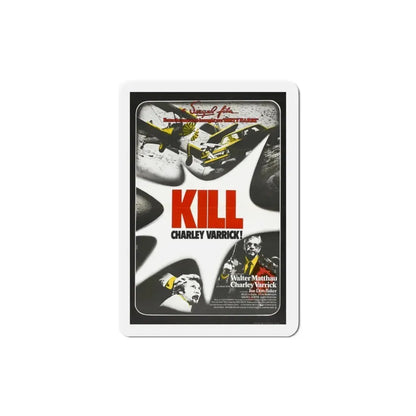 Charley Varrick 1973 2 Movie Poster Refrigerator Magnet 3 Inch - The Sticker Space