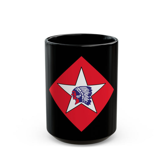 Charlie CO 2nd Platoon & 1st Btn 6th Marine (USMC) Black Coffee Mug-15oz-The Sticker Space