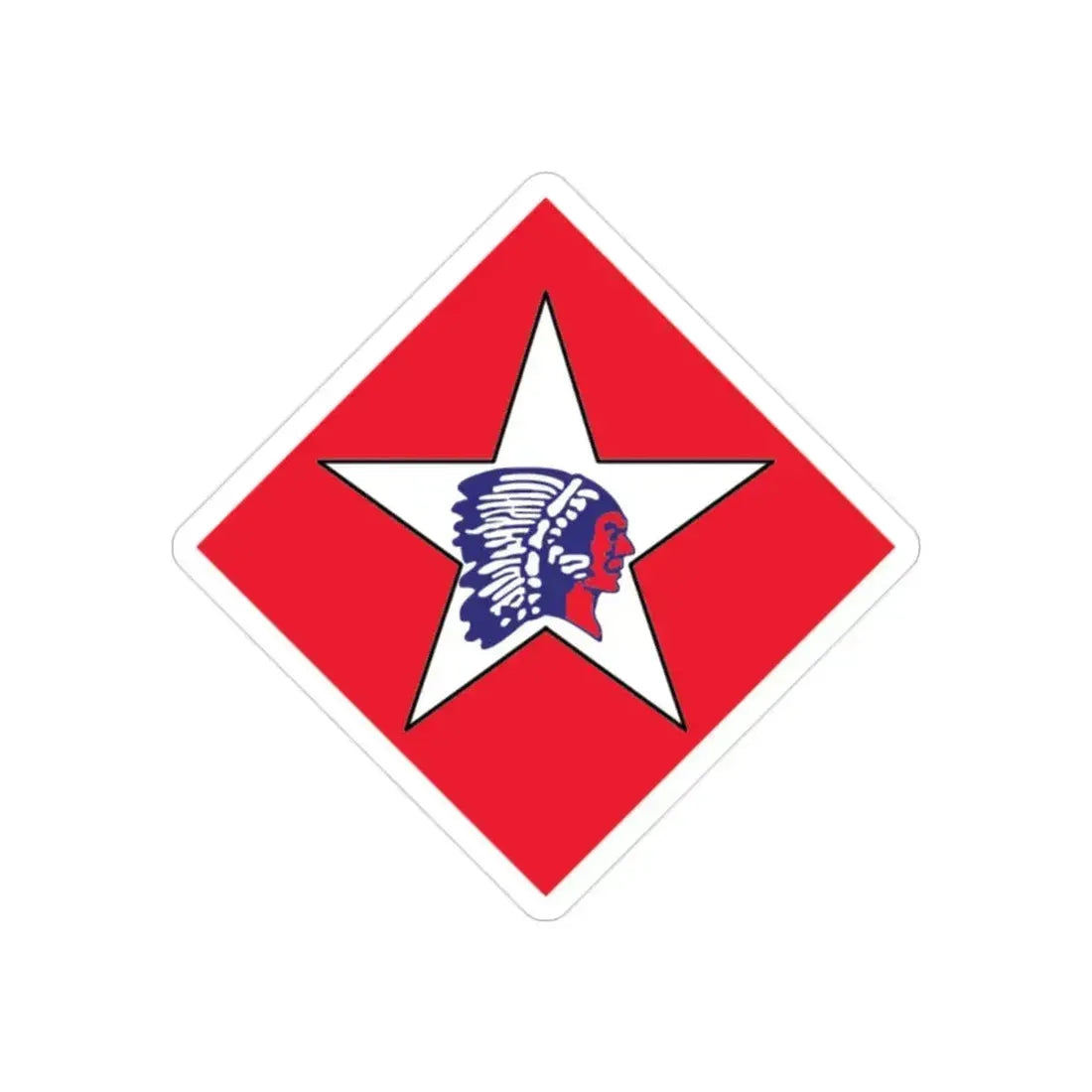 Charlie CO 2nd Platoon & 1st Btn 6th Marine (USMC) REVERSE PRINT Transparent Die-Cut STICKER 2 Inch Die-Cut Transparent - The Sticker Space