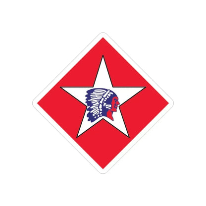 Charlie CO 2nd Platoon & 1st Btn 6th Marine (USMC) REVERSE PRINT Transparent Die-Cut STICKER - The Sticker Space