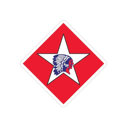 Charlie CO 2nd Platoon & 1st Btn 6th Marine (USMC) REVERSE PRINT Transparent Die-Cut STICKER - The Sticker Space