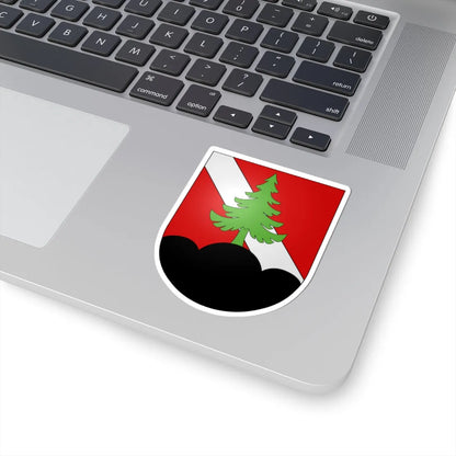 Charmey-coat of arms (Switzerland) (Coat of Arms) STICKER Vinyl Kiss-Cut Decal - The Sticker Space