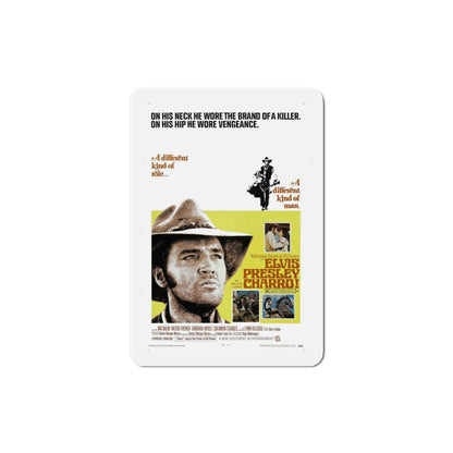 Charro 1969 Movie Poster Die-Cut Magnet-4 Inch-The Sticker Space