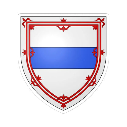 Charteris arms (Scotland) (Coat of Arms) STICKER Vinyl Kiss-Cut Decal 6 Inch White - The Sticker Space