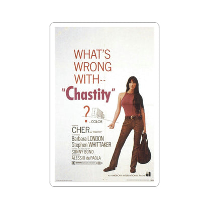 Chastity 1969 Movie Poster STICKER Vinyl Die-Cut Decal-2 Inch-The Sticker Space