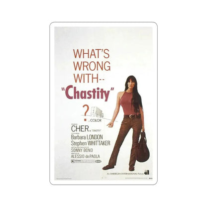 Chastity 1969 Movie Poster STICKER Vinyl Die-Cut Decal 5 Inch - The Sticker Space