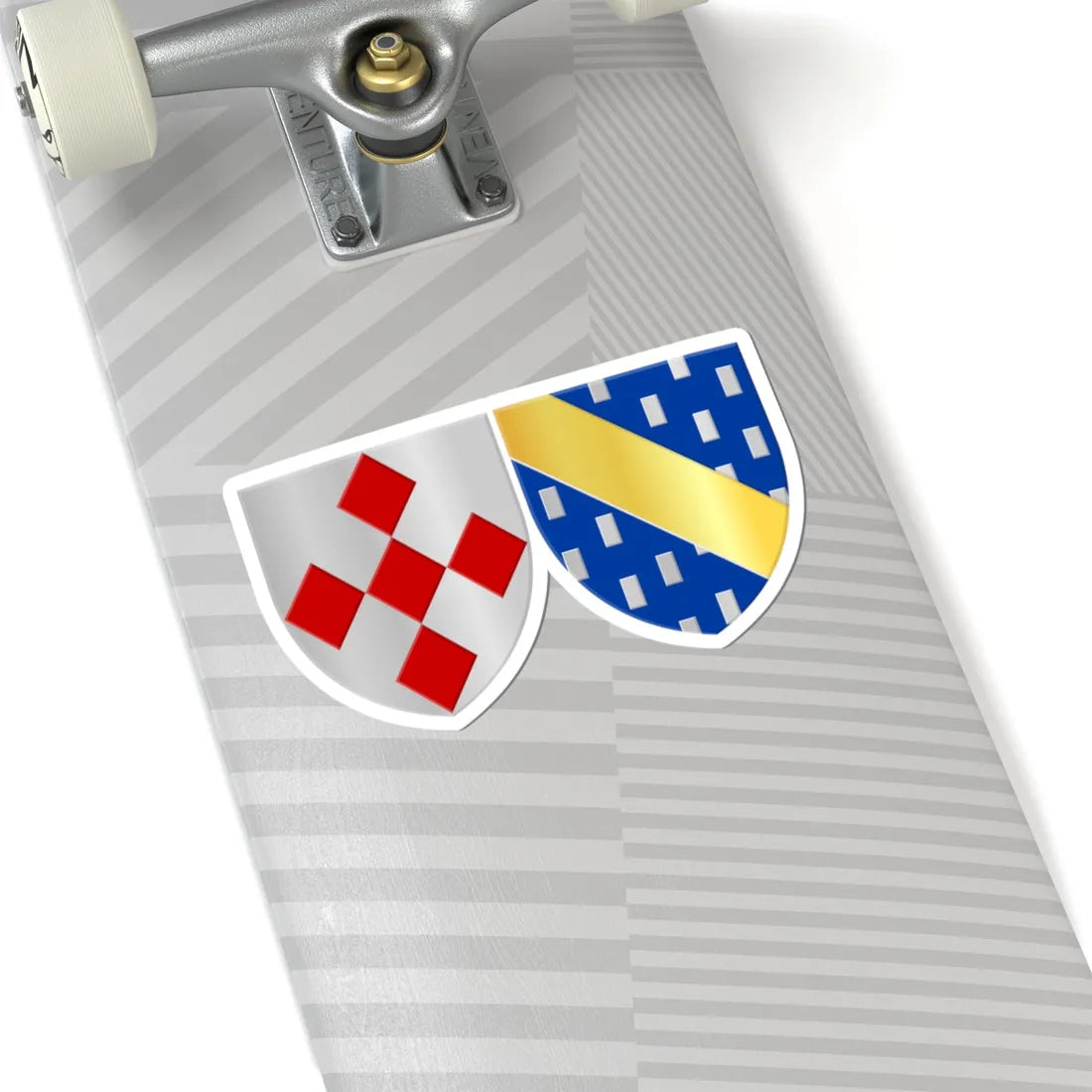 Chastre-Villeroux-Blanmont wapen (Belgium) (Coat of Arms) STICKER Vinyl Kiss-Cut Decal - The Sticker Space