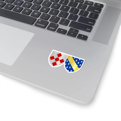 Chastre-Villeroux-Blanmont wapen (Belgium) (Coat of Arms) STICKER Vinyl Kiss-Cut Decal - The Sticker Space