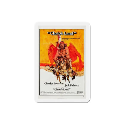 Chato's Land 1972 Movie Poster Refrigerator Magnet 2 Inch - The Sticker Space