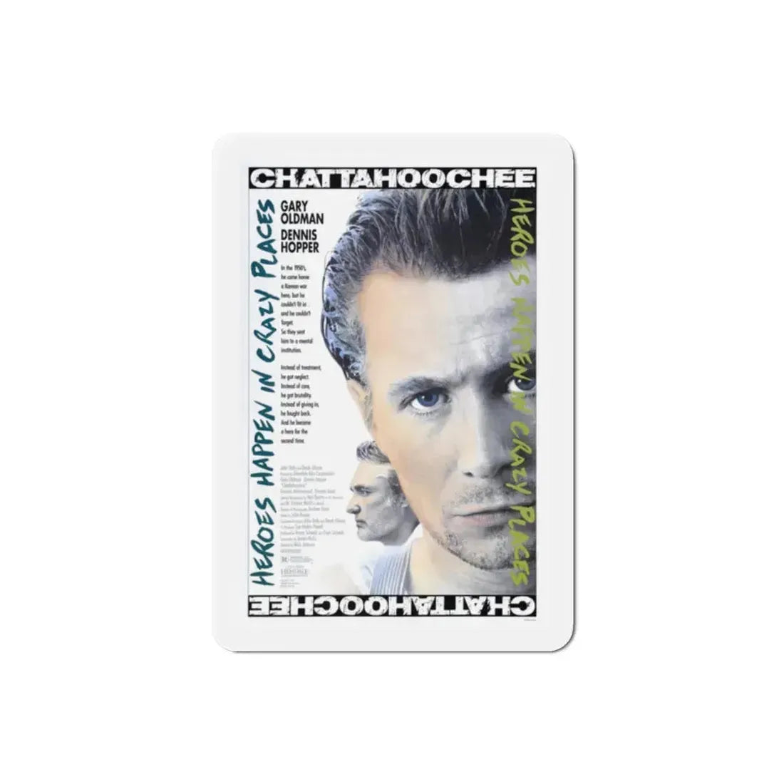 Chattahoochee 1990 Movie Poster Refrigerator Magnet 2 Inch - The Sticker Space