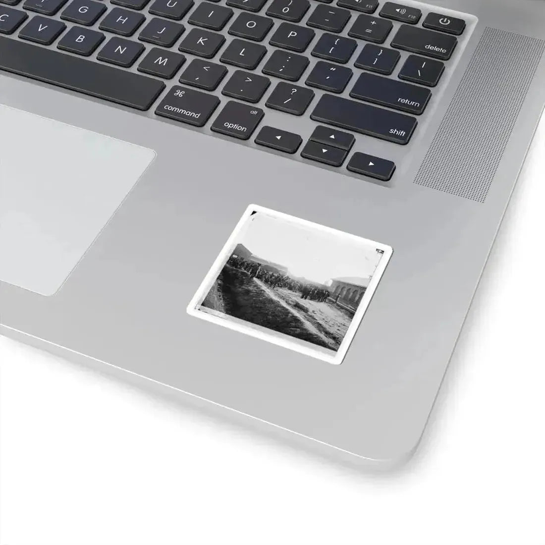 Chattanooga, Tenn. Confederate Prisoners at Railroad Depot (U.S. Civil War) STICKER Vinyl Kiss-Cut Decal - The Sticker Space