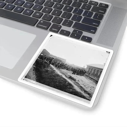 Chattanooga, Tenn. Confederate Prisoners at Railroad Depot (U.S. Civil War) STICKER Vinyl Kiss-Cut Decal - The Sticker Space