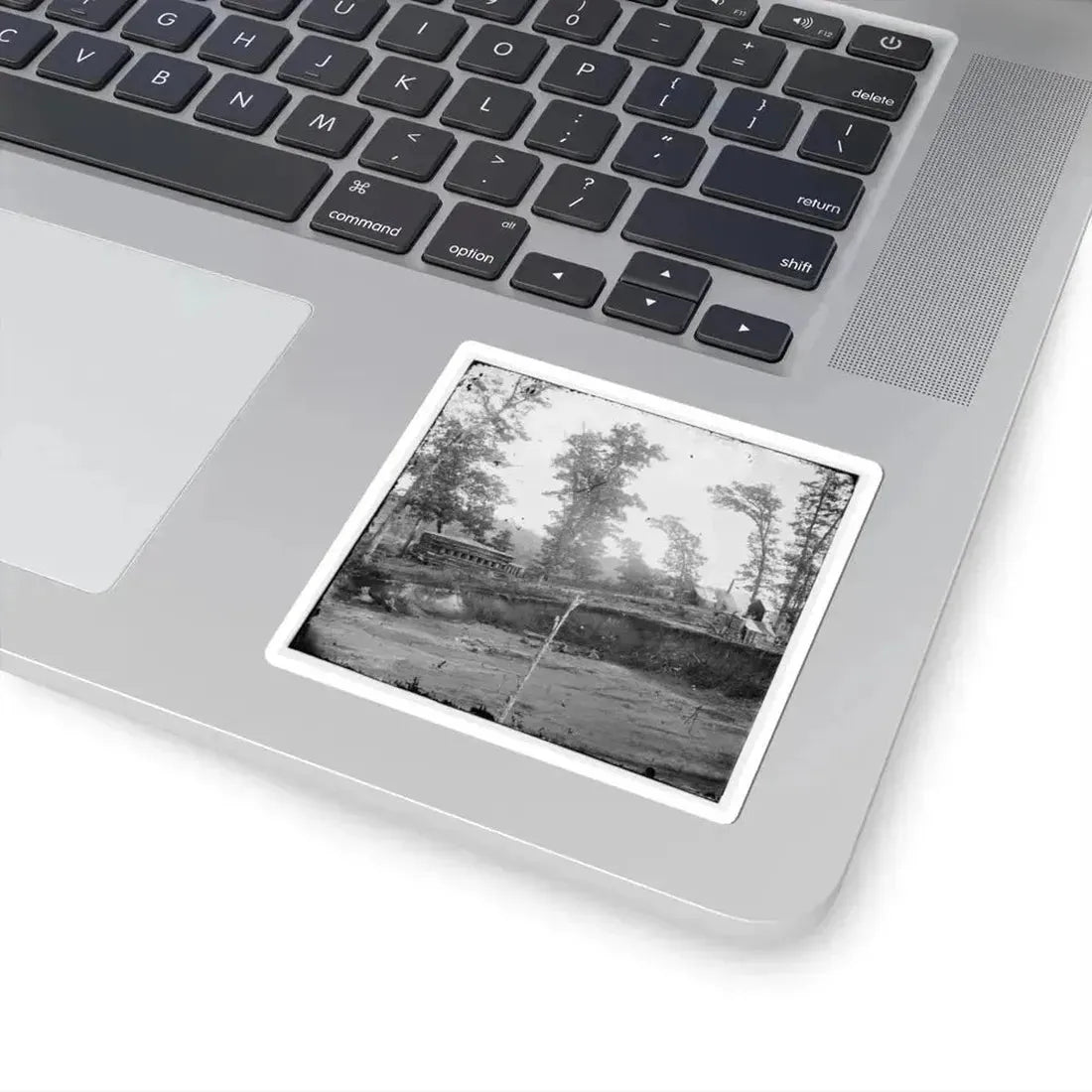 Chattanooga, Tenn., Vicinity. Blockhouse on the Nashville & Chattanooga Railroad (U.S. Civil War) STICKER Vinyl Kiss-Cut Decal - The Sticker Space