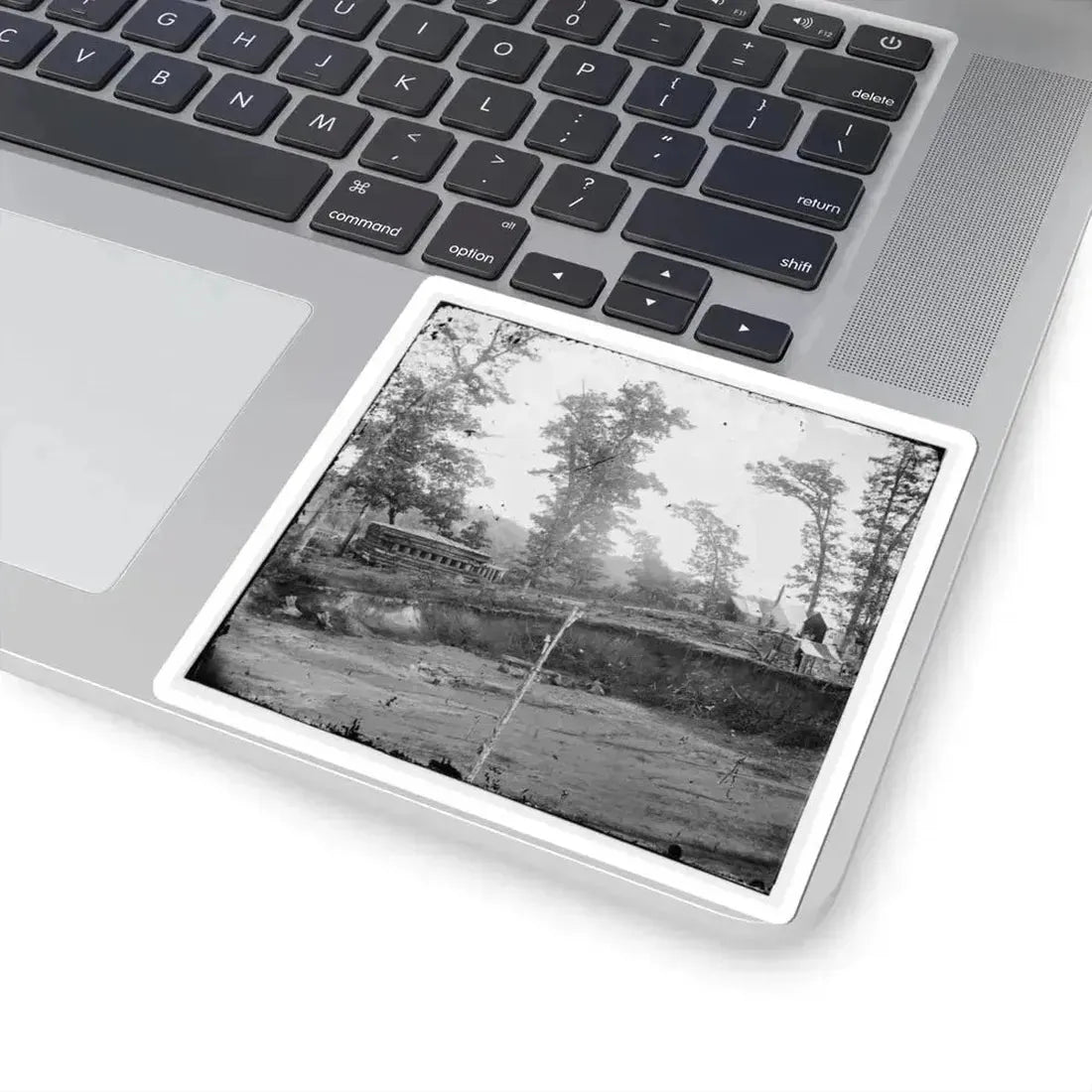 Chattanooga, Tenn., Vicinity. Blockhouse on the Nashville & Chattanooga Railroad (U.S. Civil War) STICKER Vinyl Kiss-Cut Decal - The Sticker Space