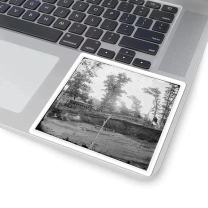 Chattanooga, Tenn., Vicinity. Blockhouse on the Nashville & Chattanooga Railroad (U.S. Civil War) STICKER Vinyl Kiss-Cut Decal - The Sticker Space