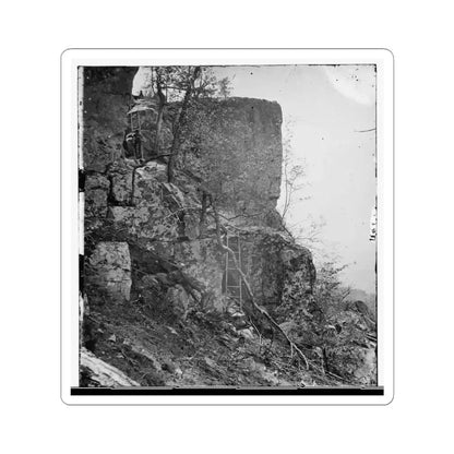 Chattanooga, Tenn., Vicinity. Summit of Lookout Mountain (U.S. Civil War) STICKER Vinyl Kiss-Cut Decal 3 Inch White - The Sticker Space