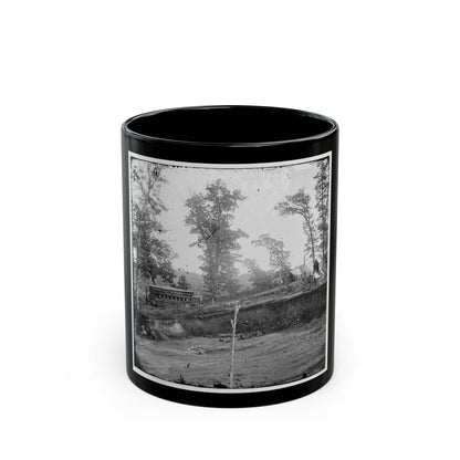 Chattanooga, Tenn., Vicinity. Blockhouse On The Nashville & Chattanooga Railroad (U.S. Civil War) Black Coffee Mug