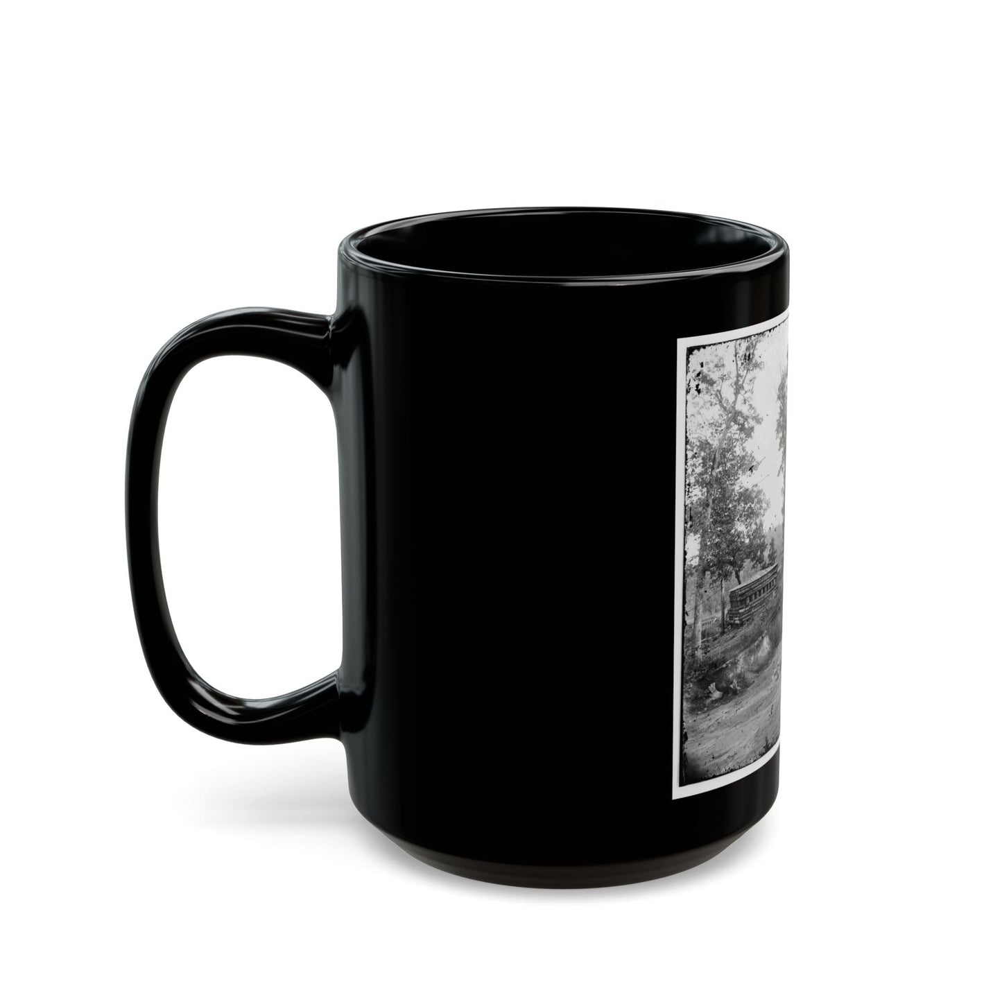 Chattanooga, Tenn., Vicinity. Blockhouse On The Nashville & Chattanooga Railroad (U.S. Civil War) Black Coffee Mug