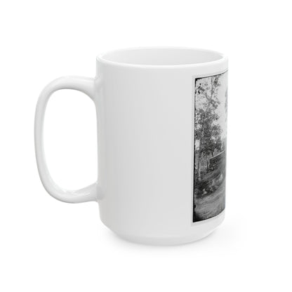 Chattanooga, Tenn., Vicinity. Blockhouse On The Nashville & Chattanooga Railroad (U.S. Civil War) White Coffee Mug