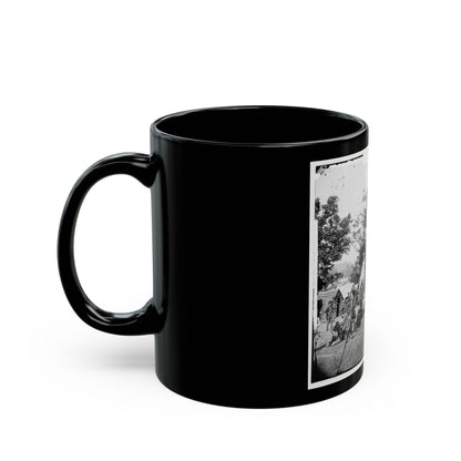 Chattanooga, Tenn., Vicinity. Federal Camp By The Tennessee  River (U.S. Civil War) Black Coffee Mug