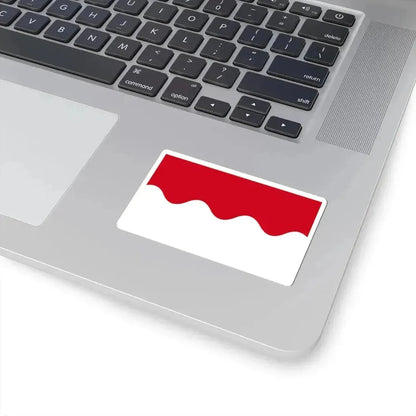 Chaumont-Gistoux vlag (Belgium) STICKER Vinyl Kiss-Cut Decal - The Sticker Space