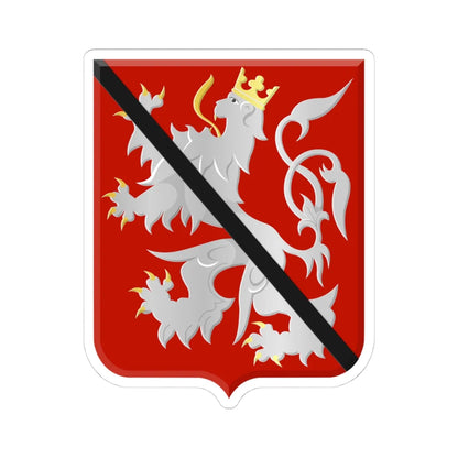 Chaumont-Gistoux wapen (Belgium) (Coat of Arms) STICKER Vinyl Kiss-Cut Decal 4 Inch White - The Sticker Space