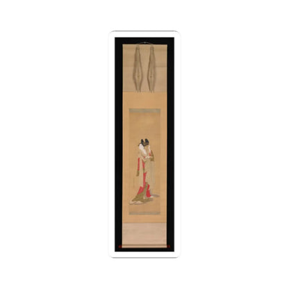Chōbunsai Eishi - Courtesan with a Letter in Her Mouth - 1756–1815 v2 - STICKER Vinyl Kiss-Cut Decal