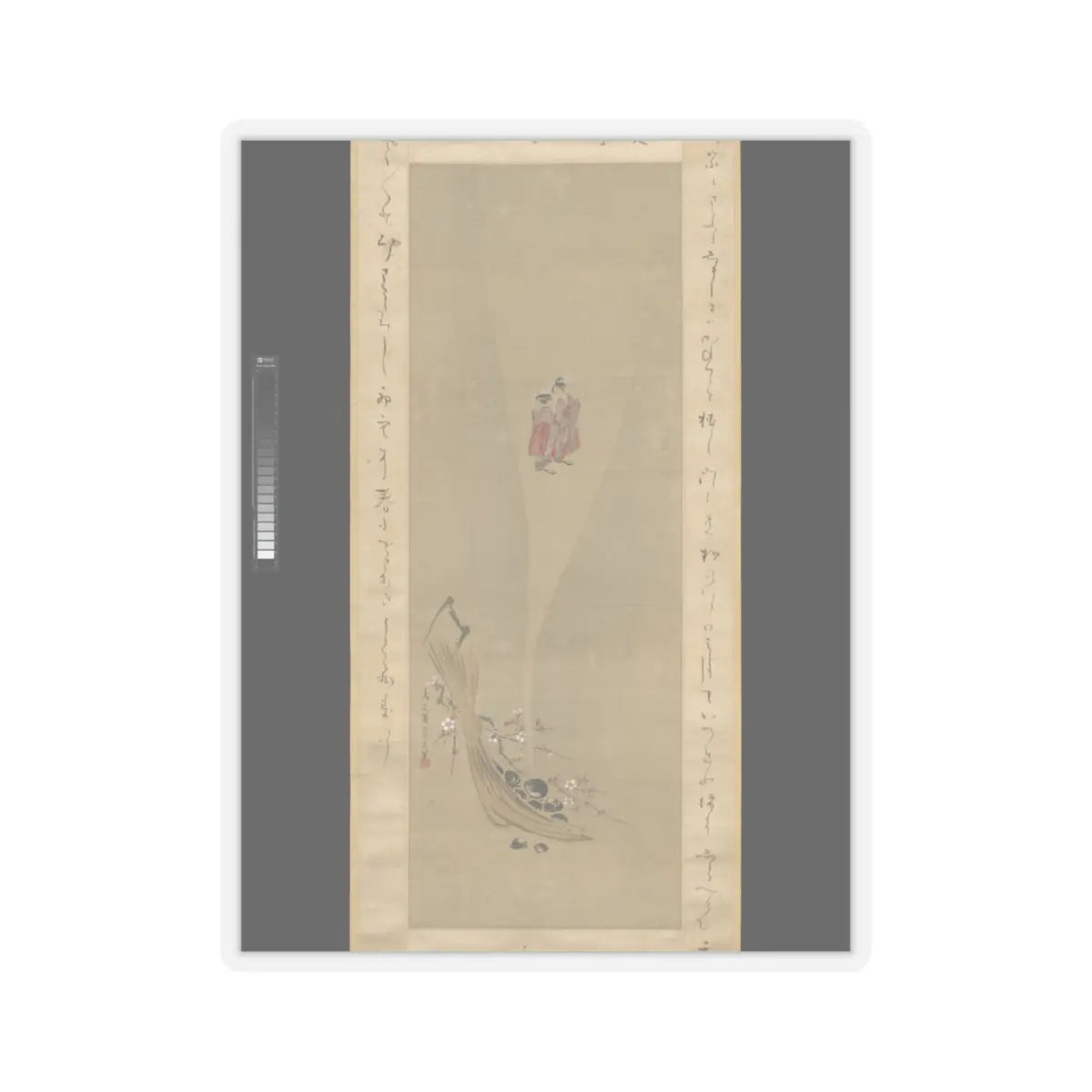 Chōbunsai Eishi - Shellfish and Apparitions of the Yoshiwara Pleasure Quarter - ca. 1811 v4 - STICKER Vinyl Kiss-Cut Decal