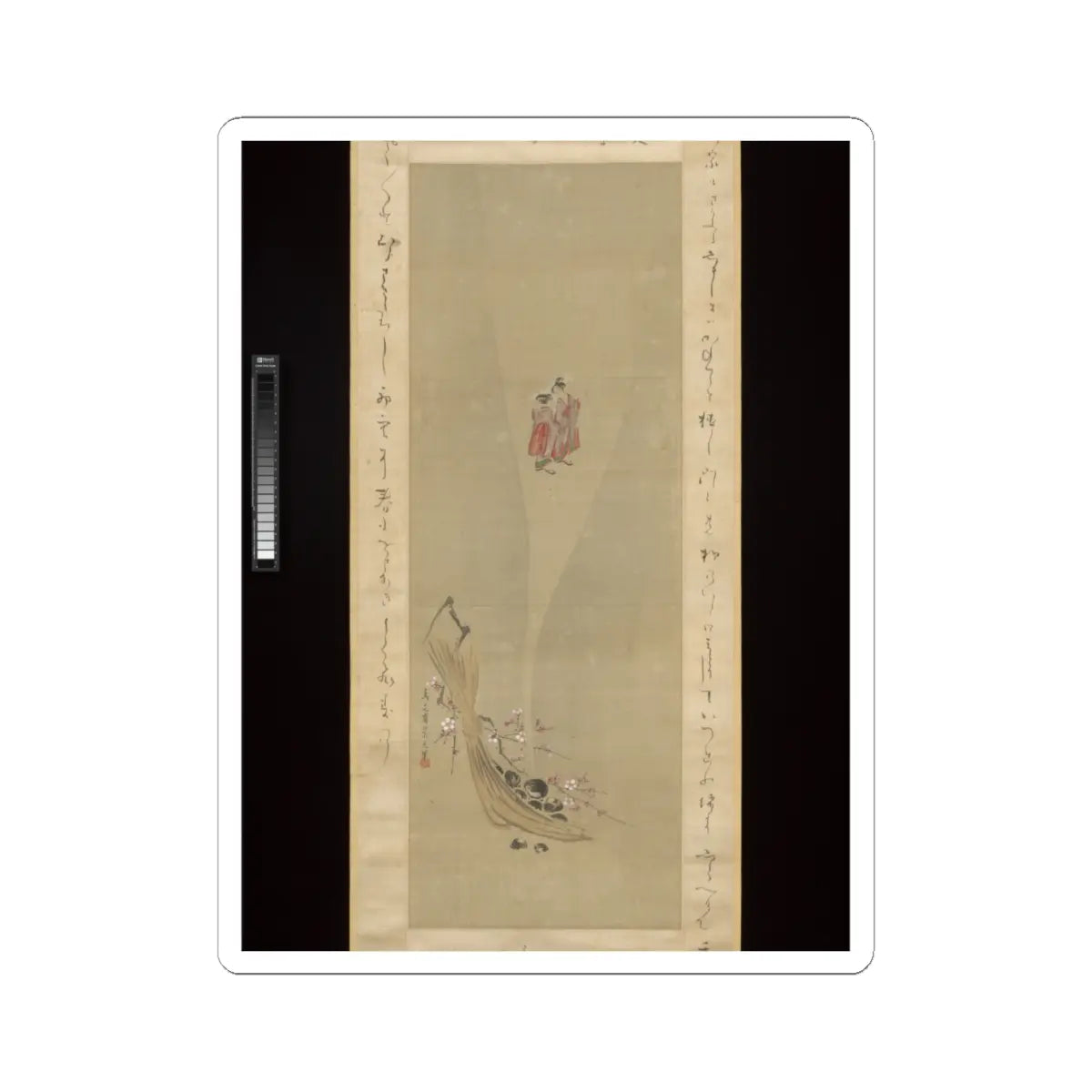 Chōbunsai Eishi - Shellfish and Apparitions of the Yoshiwara Pleasure Quarter - ca. 1811 v4 - STICKER Vinyl Kiss-Cut Decal
