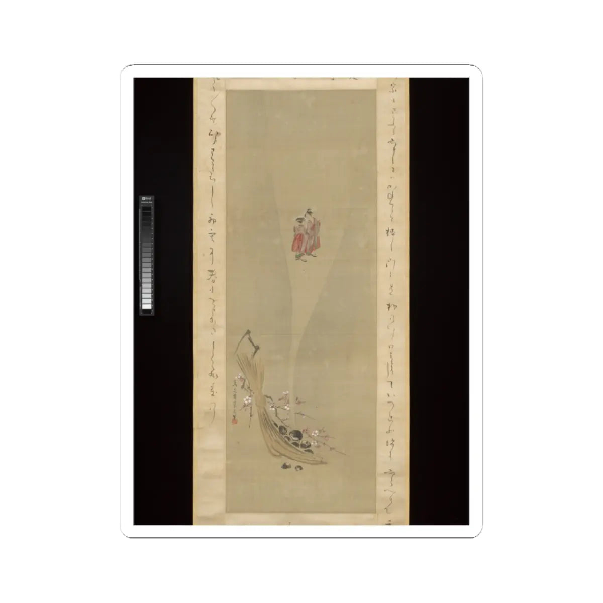 Chōbunsai Eishi - Shellfish and Apparitions of the Yoshiwara Pleasure Quarter - ca. 1811 v4 - STICKER Vinyl Kiss-Cut Decal