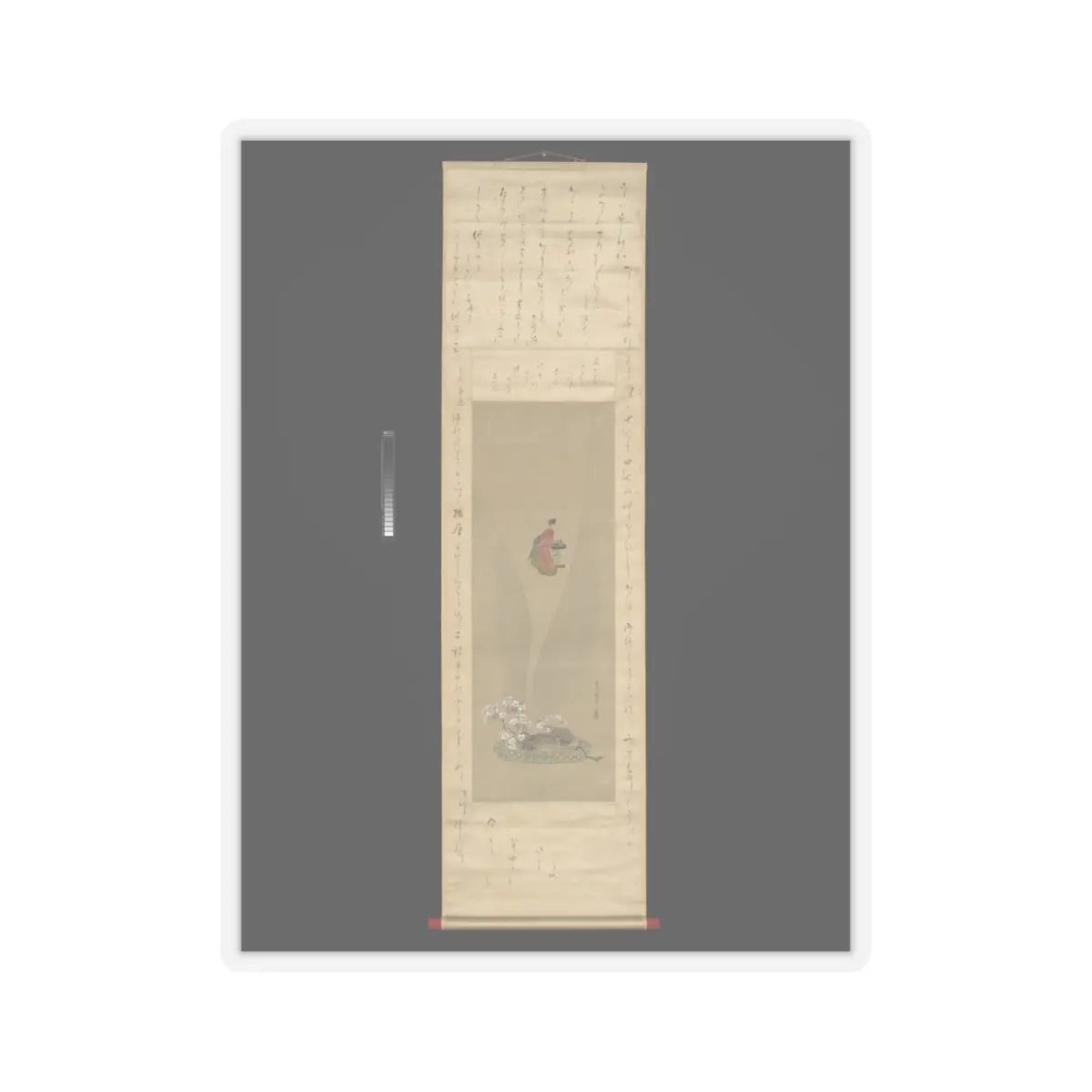 Chōbunsai Eishi - Shellfish and Apparitions of the Yoshiwara Pleasure Quarter - ca. 1811 v5 - STICKER Vinyl Kiss-Cut Decal