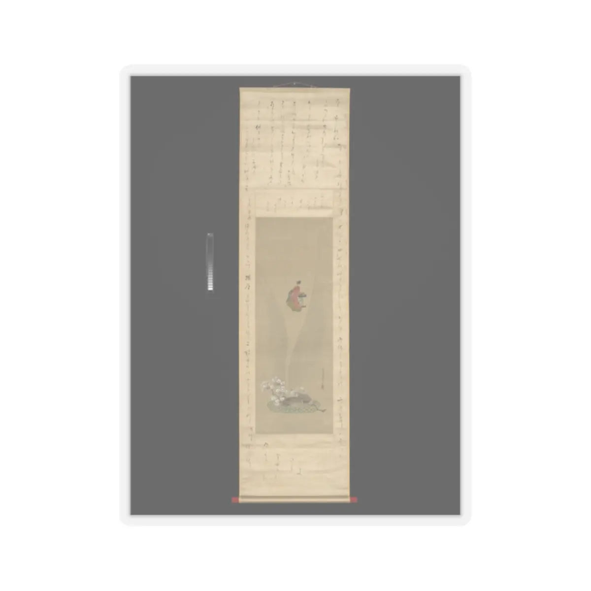 Chōbunsai Eishi - Shellfish and Apparitions of the Yoshiwara Pleasure Quarter - ca. 1811 v5 - STICKER Vinyl Kiss-Cut Decal