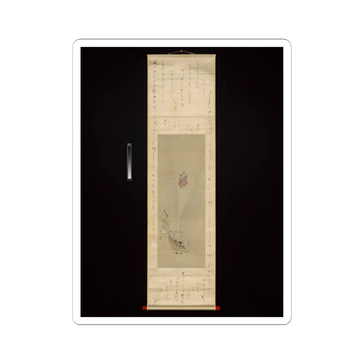 Chōbunsai Eishi - Shellfish and Apparitions of the Yoshiwara Pleasure Quarter - ca. 1811 v7 - STICKER Vinyl Kiss-Cut Decal