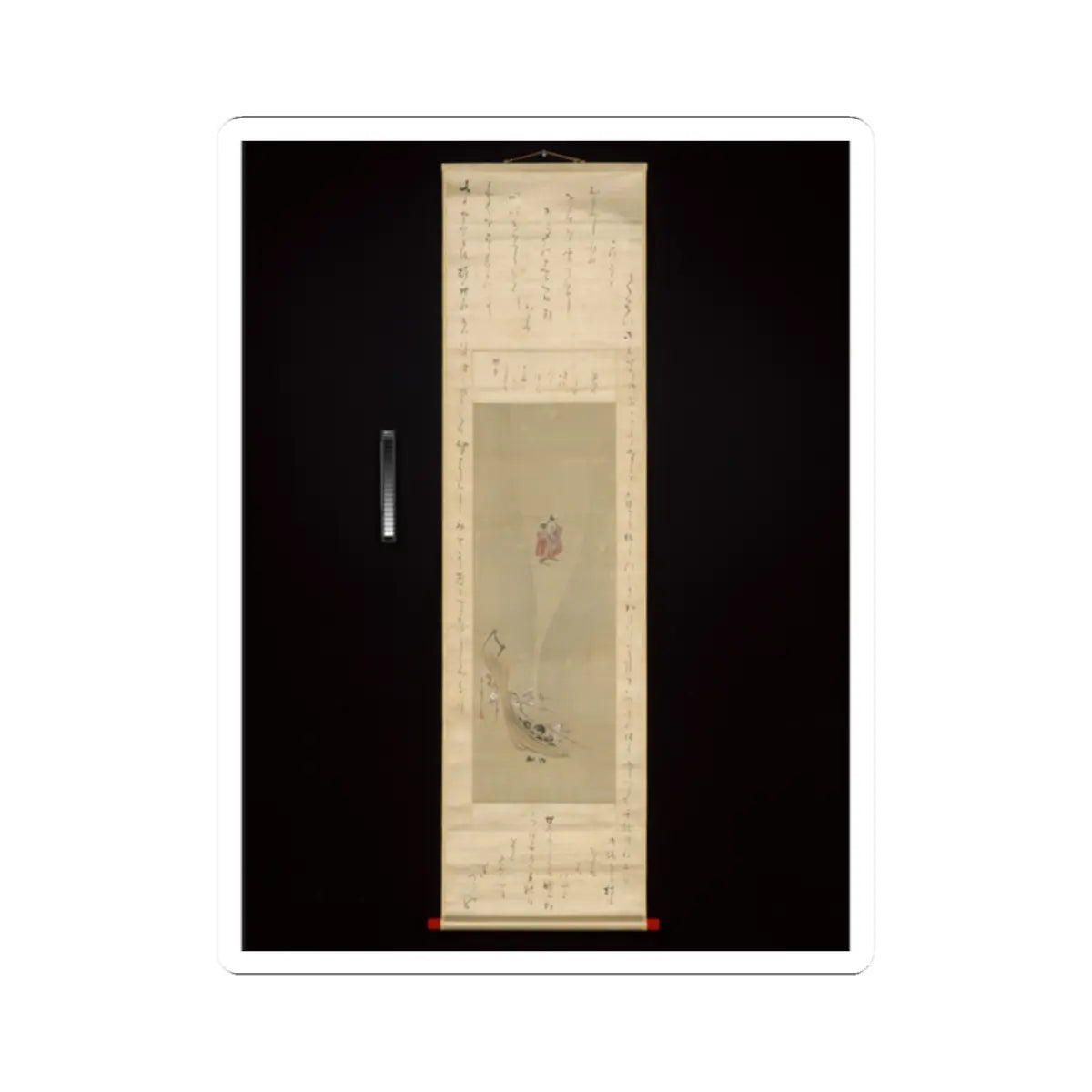 Chōbunsai Eishi - Shellfish and Apparitions of the Yoshiwara Pleasure Quarter - ca. 1811 v7 - STICKER Vinyl Kiss-Cut Decal