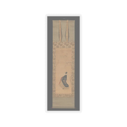 Chōbunsai Eishi - Snow, Moon, and Cherry Blossoms (Yoshiwara in Three Seasons) - early 19th century v6 - STICKER Vinyl Kiss-Cut Decal